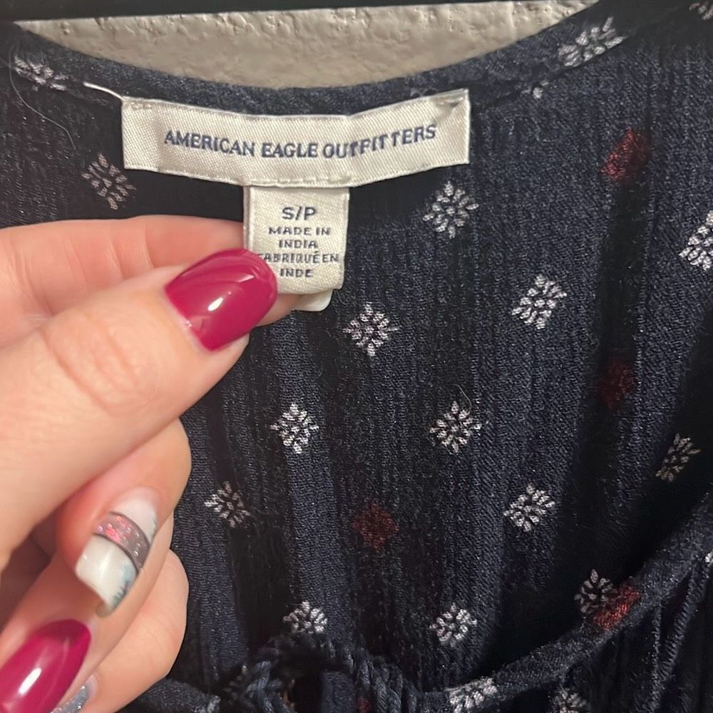 ✨American Eagle Pintucked Boho Swing Dress✨ - Picture 8 of 9